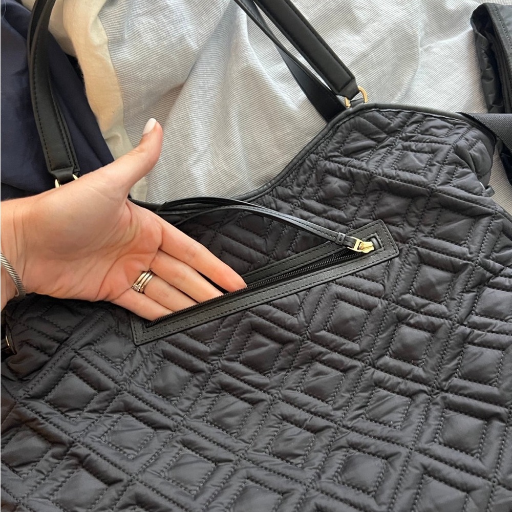 Tory Burch Retired Quilted Diaper Bag - Picture 5 of 10
